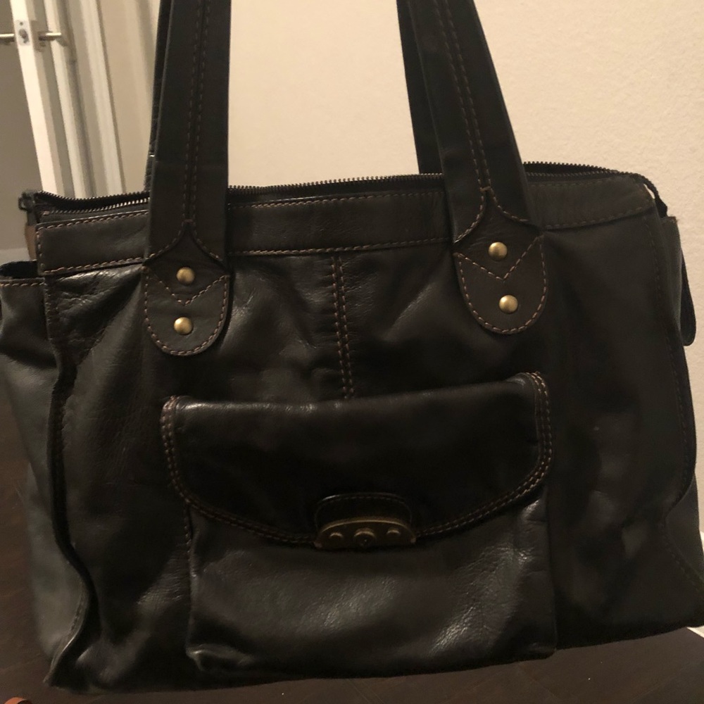 Fossil 54 Leather Tote